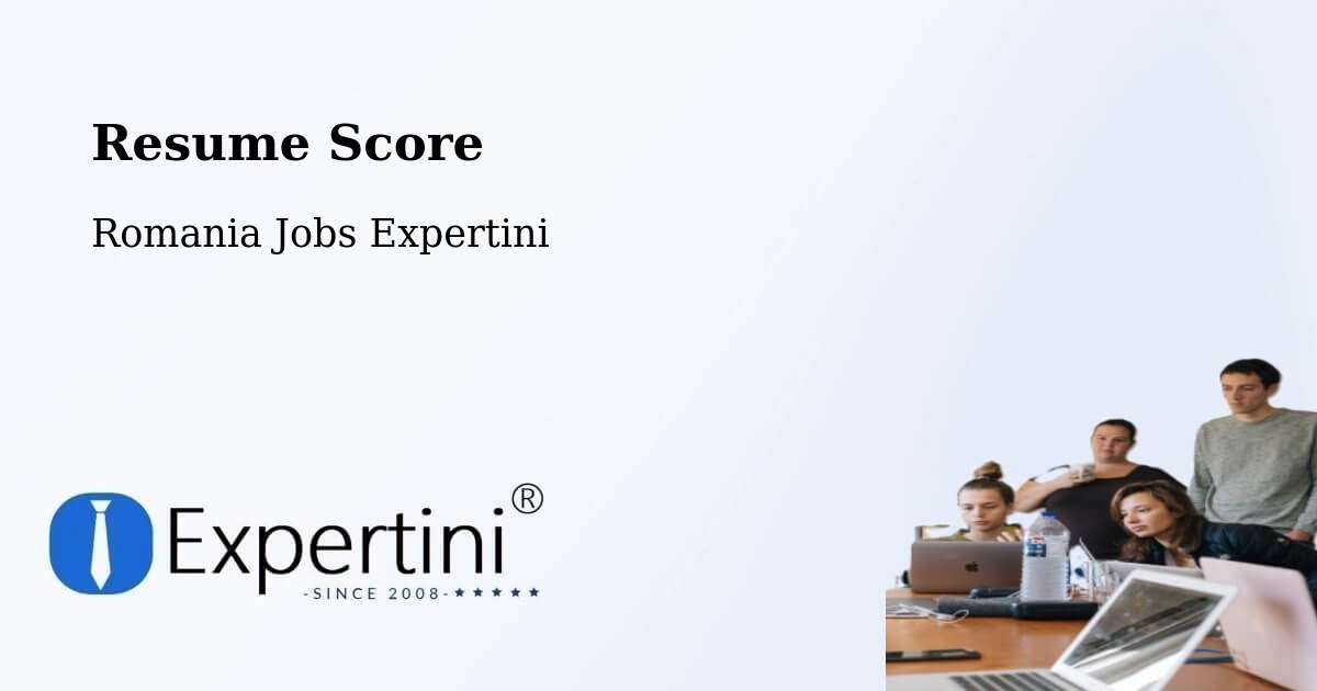 Resume Score & Job Description Match Tool – Borca - Romania Jobs Expertini